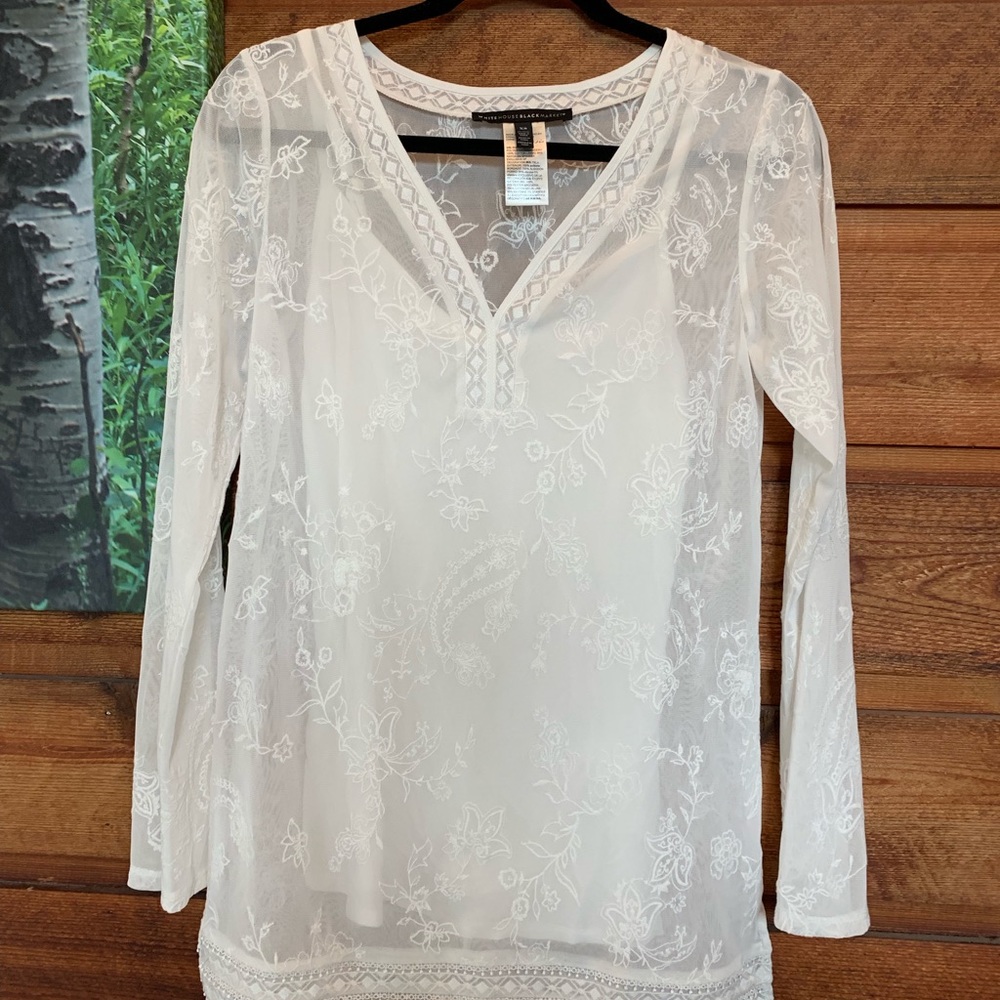 WHBM Lace Tunic